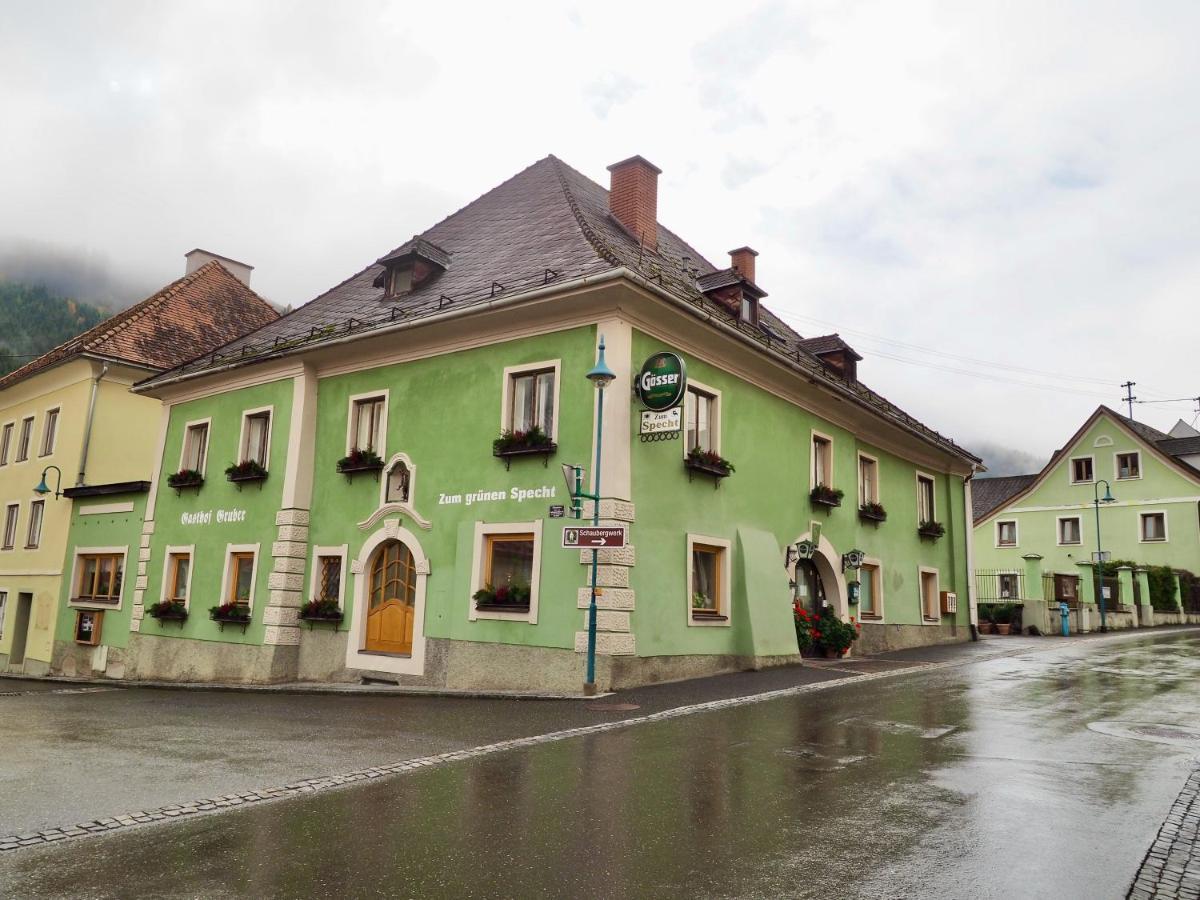 Gasthof Zum Gruenen Specht Oberzeiring Exterior foto